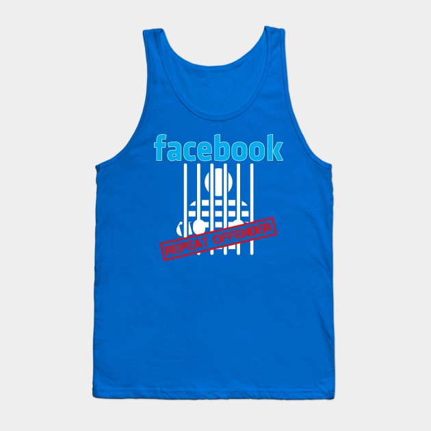 FB Jail Tank Top by Wooly Bear Designs